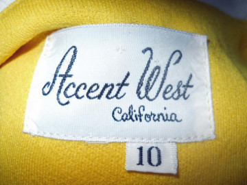Rochie "Accent West California" anii '60