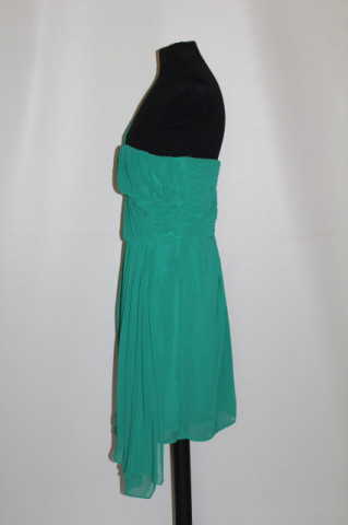 Rochie de ocazie verde smarald – retro repro anii ’80 - Img 3