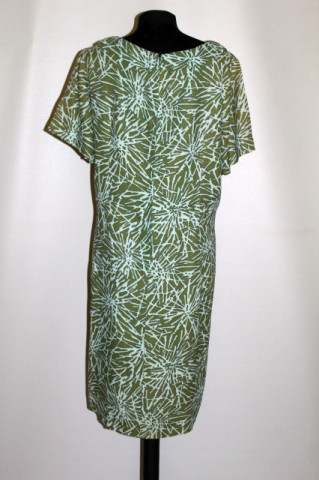 Rochie din mătase naturală Berkshire anii 60