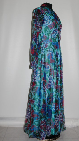 Rochie maxi "Ricam" anii '70