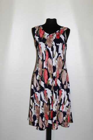 Rochie print floral stilizat – vintage anii ’90