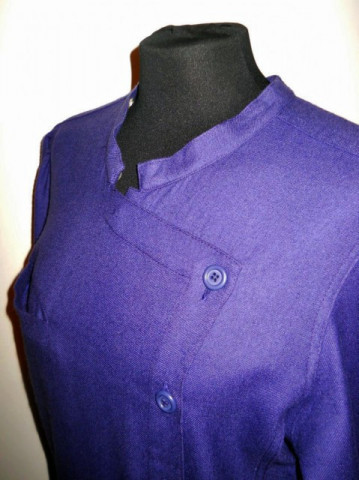 Rochie retro violet inchis anii '80