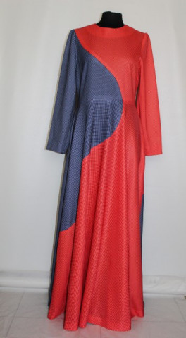 Rochie vintage Arlechino  anii '60 - '70
