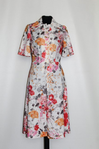 Rochie vintage explozie florala anii '70