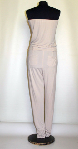 Salopetă bej Guy Laroche - design fluid - Img 3