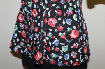 Taior vintage negru cu peplum Cacharel – rafinament retro anii ’80 - Img 6