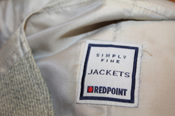 Vestă bărbătească retro Redpoint – anii ’80, stofă verde apă - Img 6