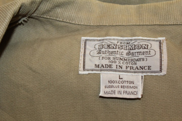 Vestă denim Bensimon – vintage anii ’90 - Img 6