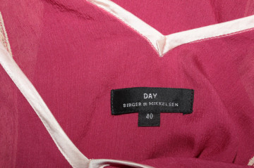 Bluză vișinie din georgette și dantelă – Day Birger & Mikkelsen - Img 5