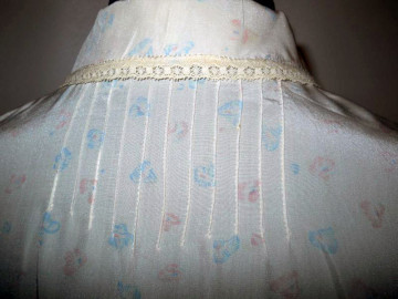 Camasa de noapte vintage flori pastel anii '30