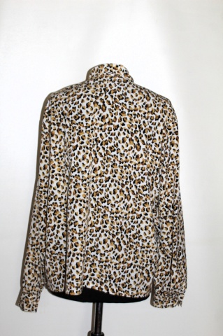Cămașă retro animal print – anii ’80, stil clasic - Img 3