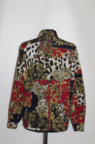 Cămașă retro print vegetal & animal – anii ’80-’9 - Img 2