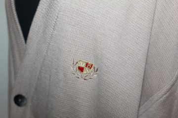Cardigan bărbătesc bej anii 80