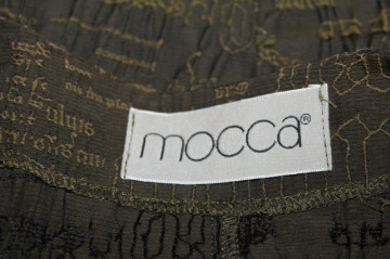 Jachetă kaki cu model grafic Mocca – vintage safari chic - Img 6