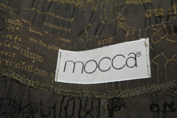 Jachetă kaki model grafic Mocca