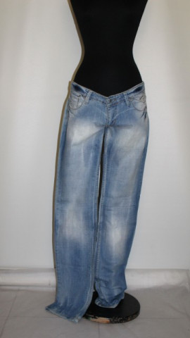 Jeans aspect uzat "genie Denim"