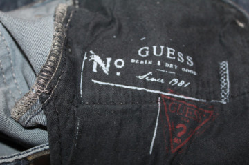Jeans Guess – denim albastru închis, skinny talie medie-înaltă - Img 7