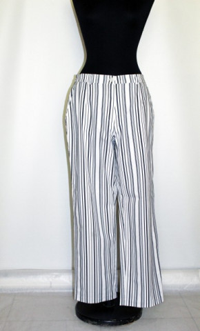 Pantaloni retro dungi verticale anii '80