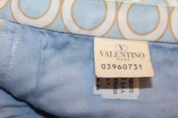 Pantaloni Valentino Jeans pastel cu cerculețe – stil retro elegant - Img 5