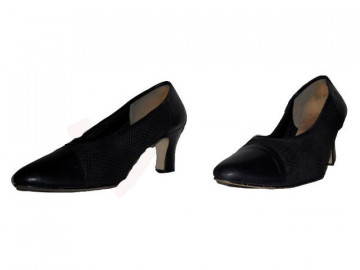 Pantofi retro  piele perforata "Brigitte von Servas" anii '80