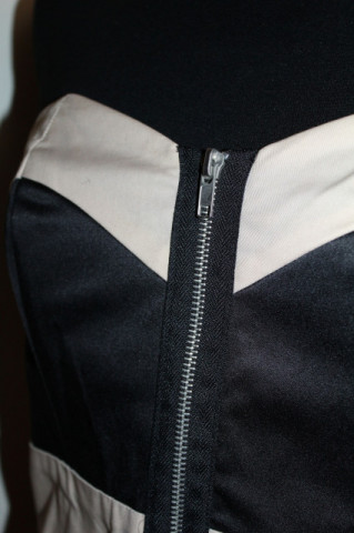 Rochie Just Female repro anii ’80 – mini, elegantă, cu corset integrat - Img 2