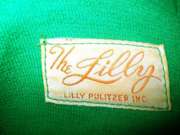 Rochie maxi vintage "Lilly Pulitzer" anii '70