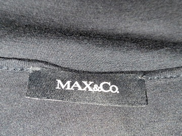 Rochie neagră talie joasă Max&Co repro minimalistă - Img 8