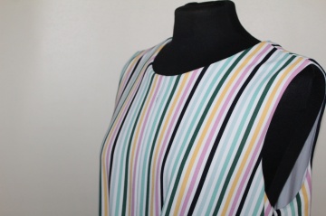 Rochie pastel în dungi Tommy Hilfiger – stil casual feminin - Img 5