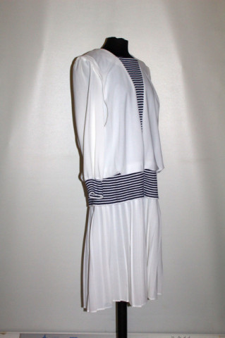 Rochie retro stil marinăresc anii 80