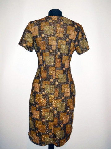 Rochie vintage din lurex anii '70