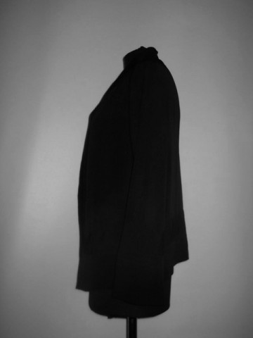 Bluza / jacheta antique neagra perioada edwardiana cca. 1910