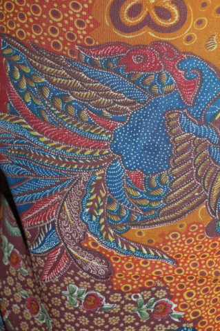 Bluză vintage cu print paisley multicolor – retro anii ’90 - Img 4