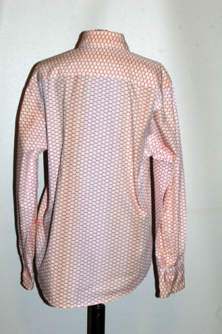 Cămașă bărbătească Tom Tailor cu print fagure – casual clasic  - Img 5