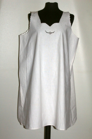 Chemise antique din in brodat perioada edwardiană cca. 1910
