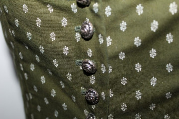 Dirndl vintage verde muschi anii '70