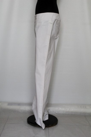 Pantaloni albi " Ann Taylor Loft"