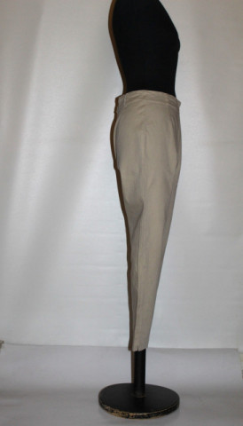 Pantaloni capri bej – vintage anii ’80–’90 - Img 3