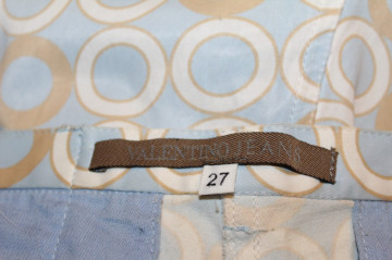 Pantaloni Valentino Jeans pastel cu cerculețe – stil retro elegant - Img 6