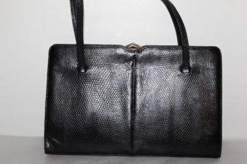 Poseta din piele de soparla "Riviera Bag" anii '50 - '60