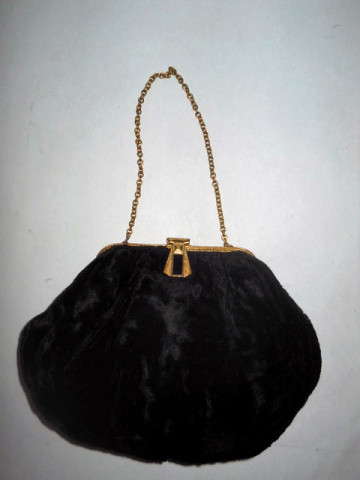 Poseta vintage catifea Art Deco anii '20