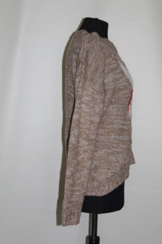 Pulover vulpe casual repro anii 70 - Img 2