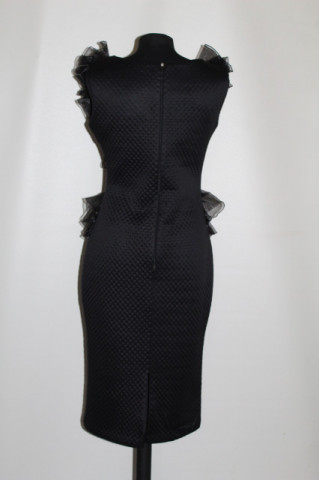 Rochie de ocazie LouLou neagră – designer contemporan - Img 3