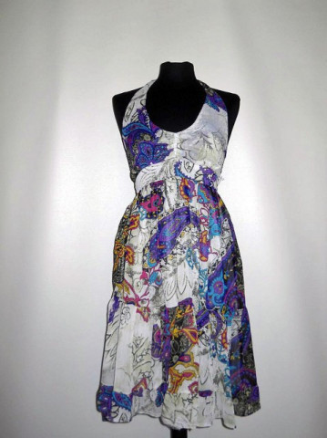 Rochie estiva print paisley repro anii '70