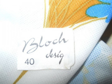 Rochie maxi vintage "Bloch Design" anii '70