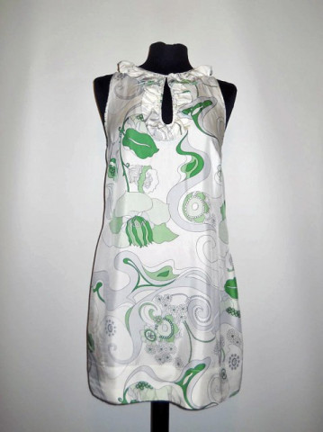 Rochie mod din matase naturala anii '60