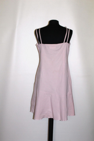 Rochie roz Caraco – vintage anii ’90, model casual  - Img 2