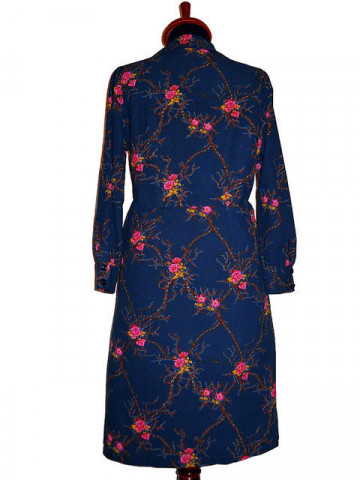 Rochie vintage trandafiri anii '60