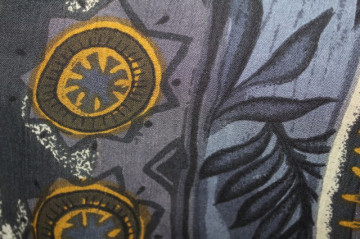 Salopetă jungle print anii 90
