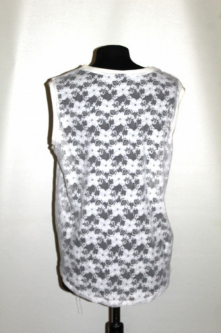 Tricou din dantelă albă – anii ’90 - Img 3