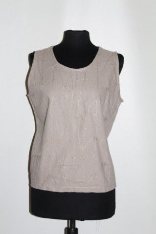 Bluza din in brodat anii '90